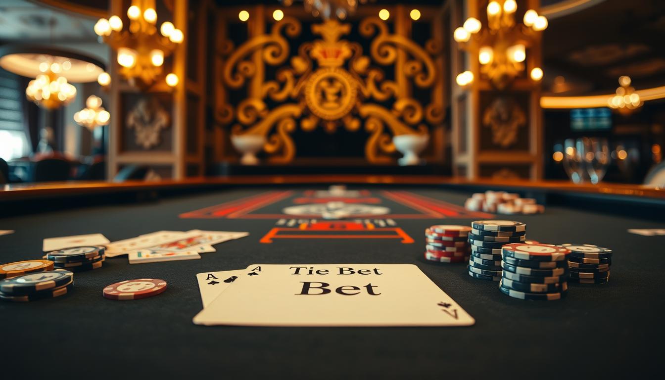 Taruhan Tie Bet dalam Baccarat